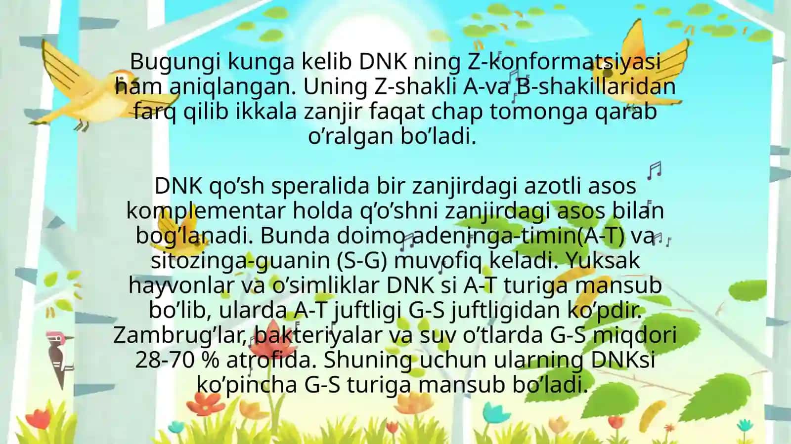 DNK NING OQSIL BIOSINTEZIDAGI ROLI. GENETIK INJENERIYA 4