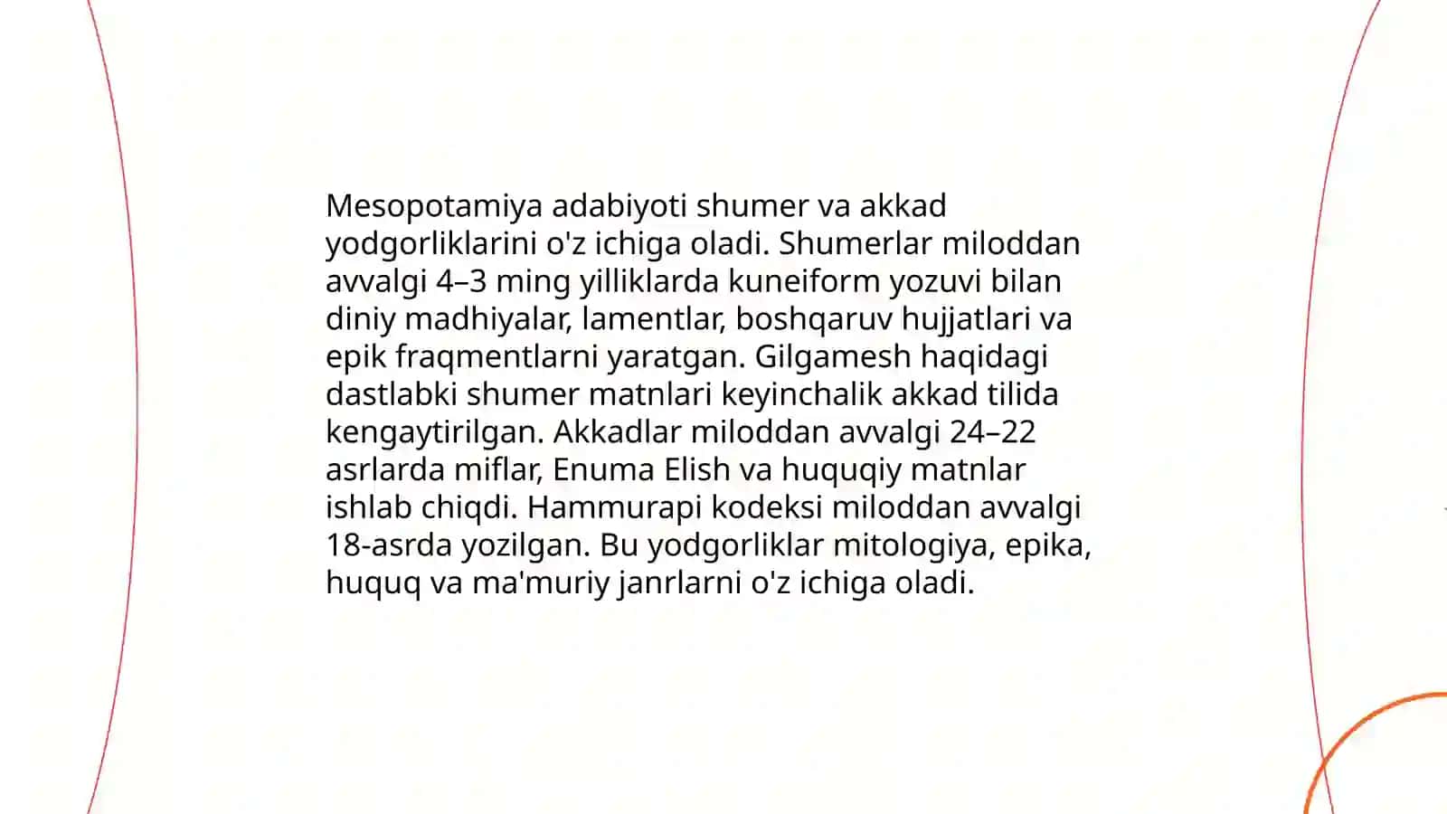 Qadimgi sharq adabiyoti 4