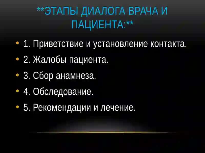 Диалог-расспрос. Рекомендации врача. Лечение 4