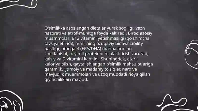 Sog'lom ovqatlanish va balanslangan parhez tendensiyalari 4