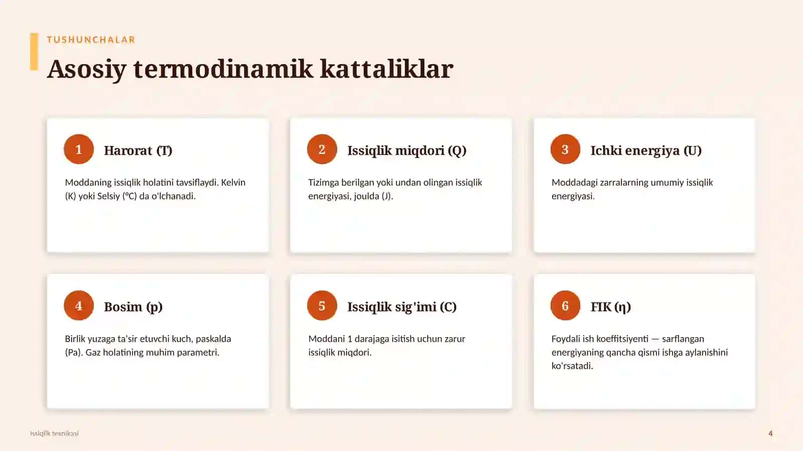 TERMODINAMIKA VA ENERGETIKA 4