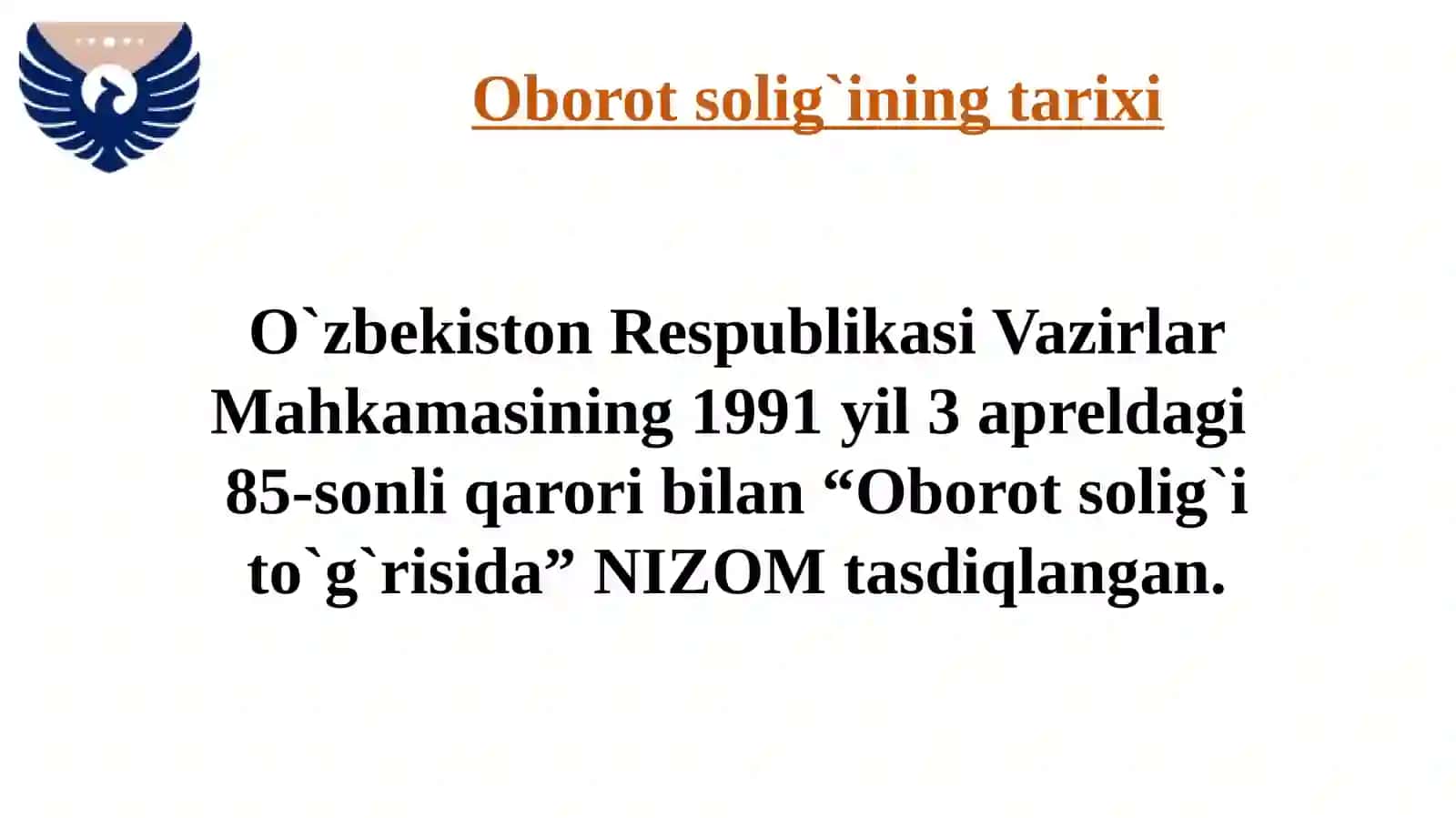 Aylanmadan olinadigan soliq 4