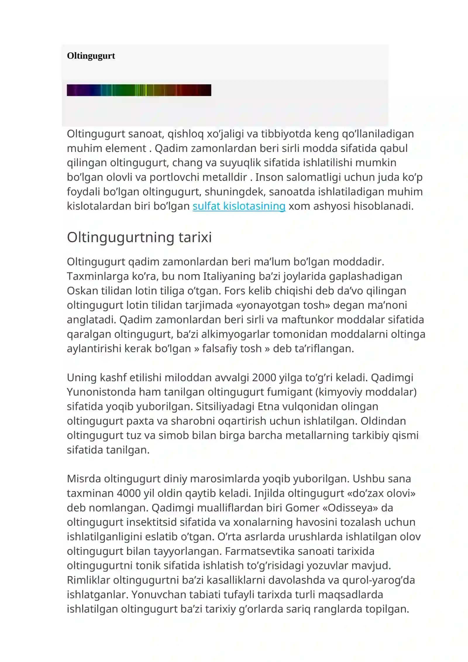 Oltingugurt elementi 4