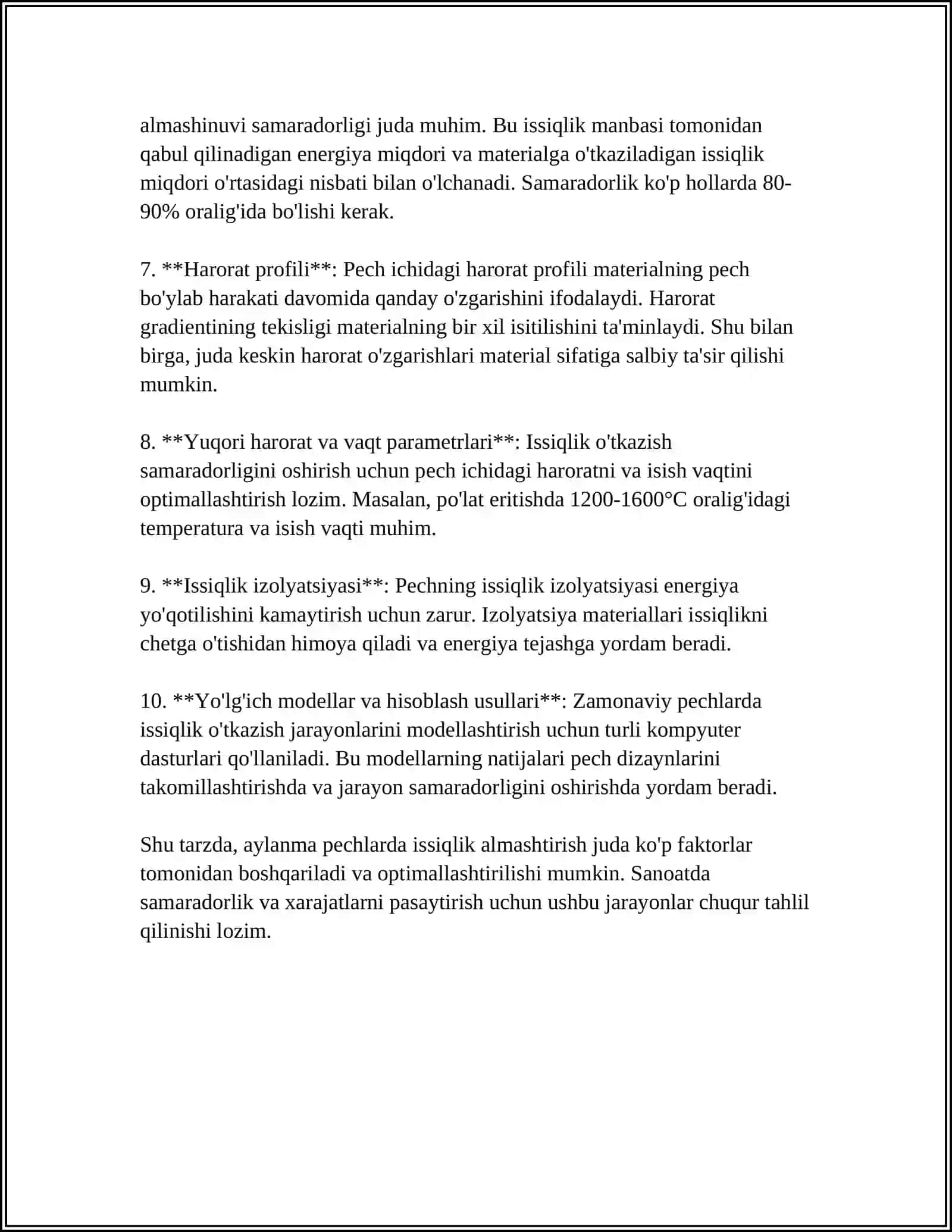 AYLANMA PECH SIKLONLI ISSIQLIK ALMASHTIRGICHLAR 4