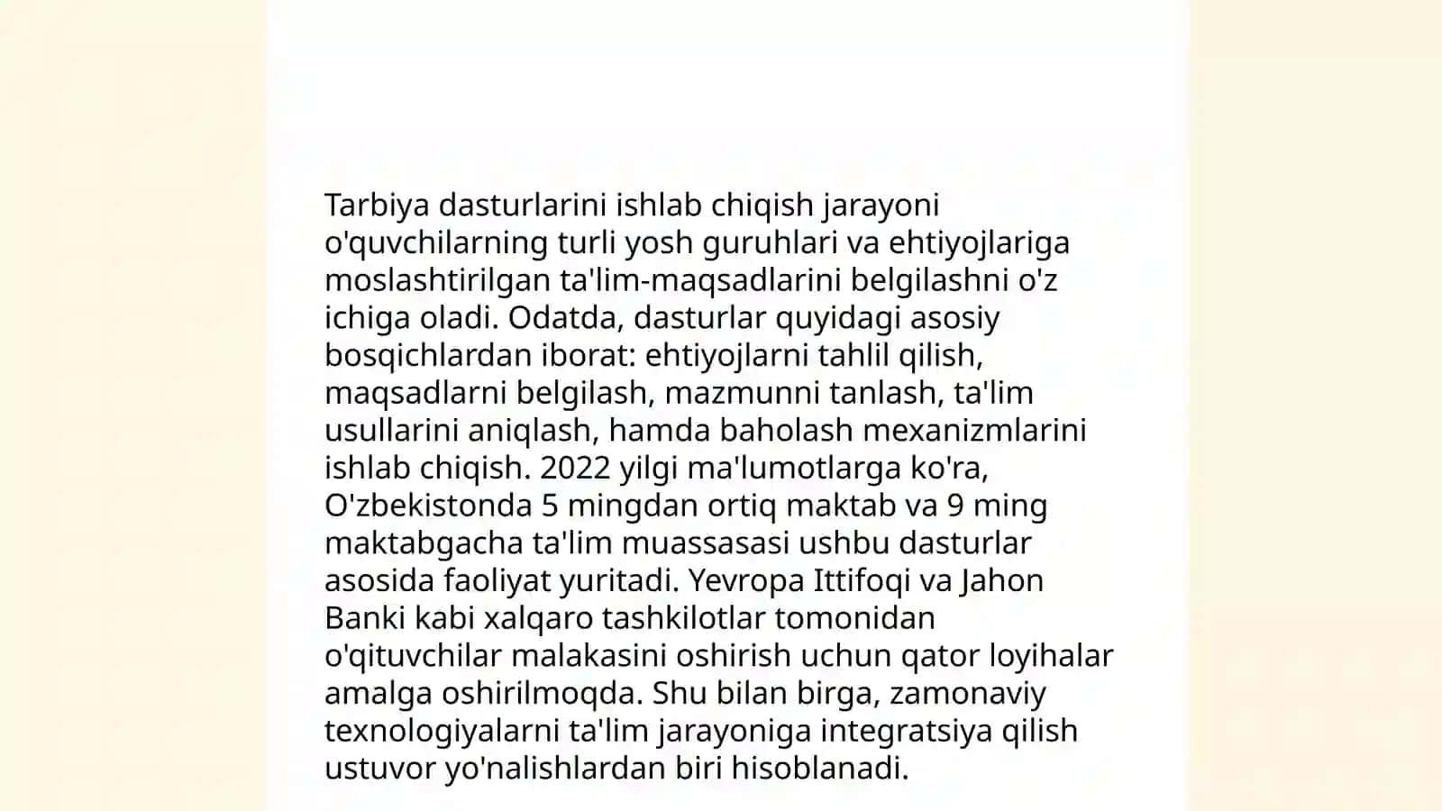 Ta'lim jarayonini tashkil etish usullari 4