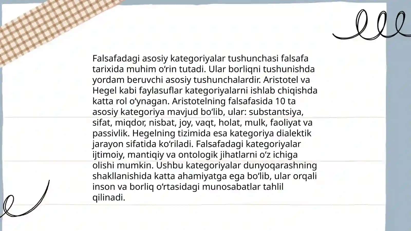 Falsafaning qonun va kategoriyalari 4