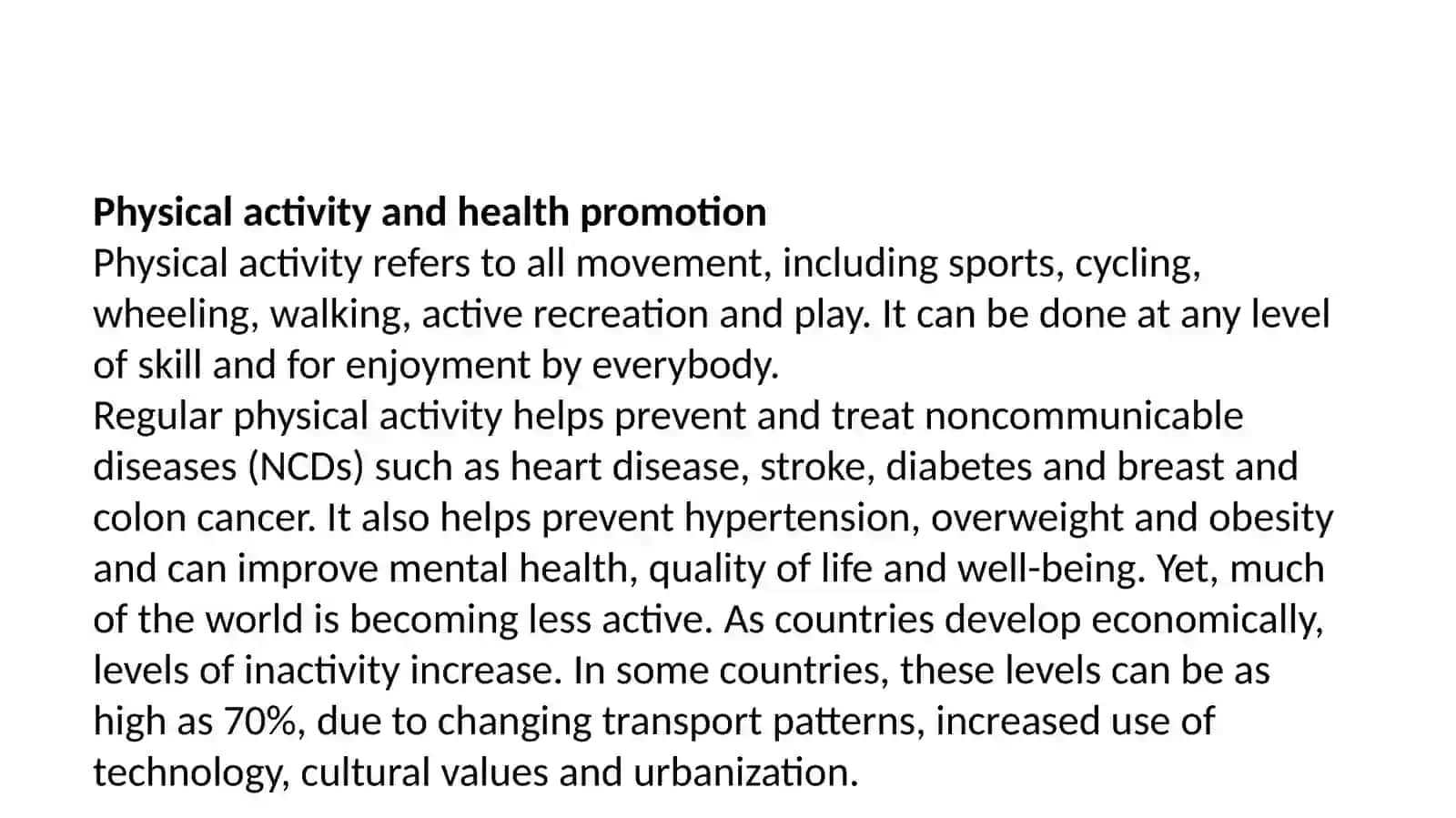 Sport and Health 4