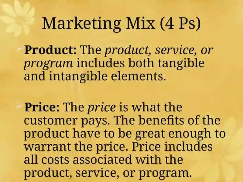 Marketing Mix 4