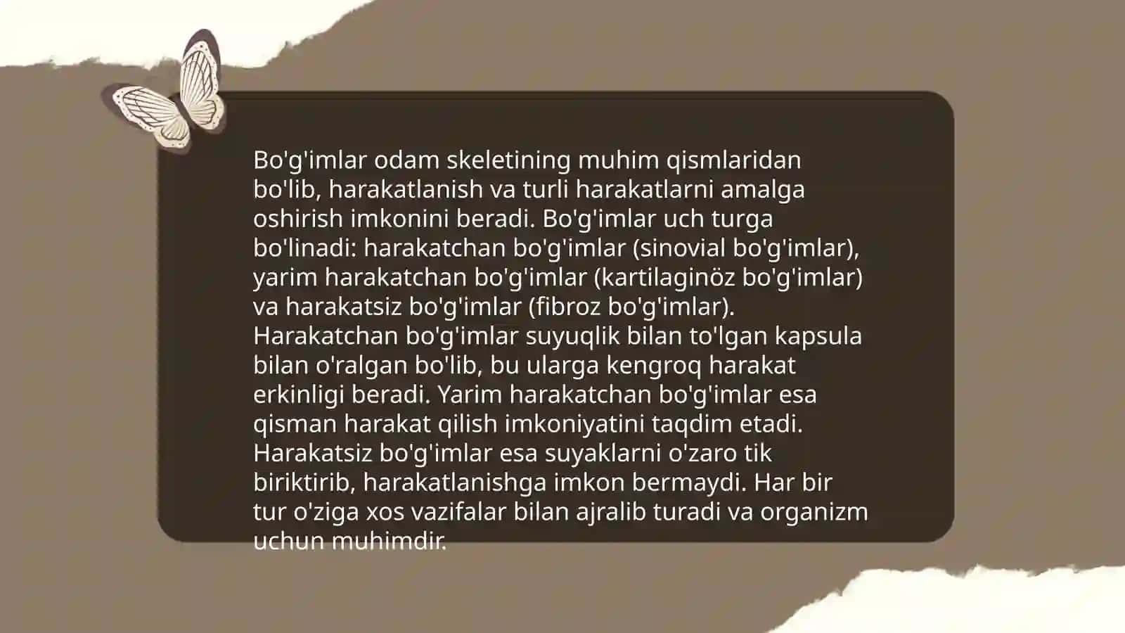 Bo'g'imlar 4
