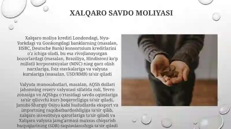 Xalqaro moliya kredit va valyuta munosabatlari 4