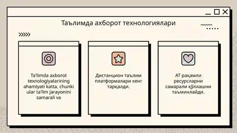 Ахборот технологиялари 4