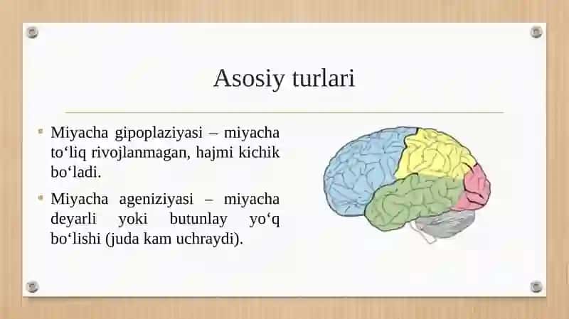Miyacha rivojlanish anomaliyasi 4