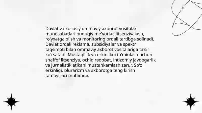 Media maydon tuzilishi va tasiri 4