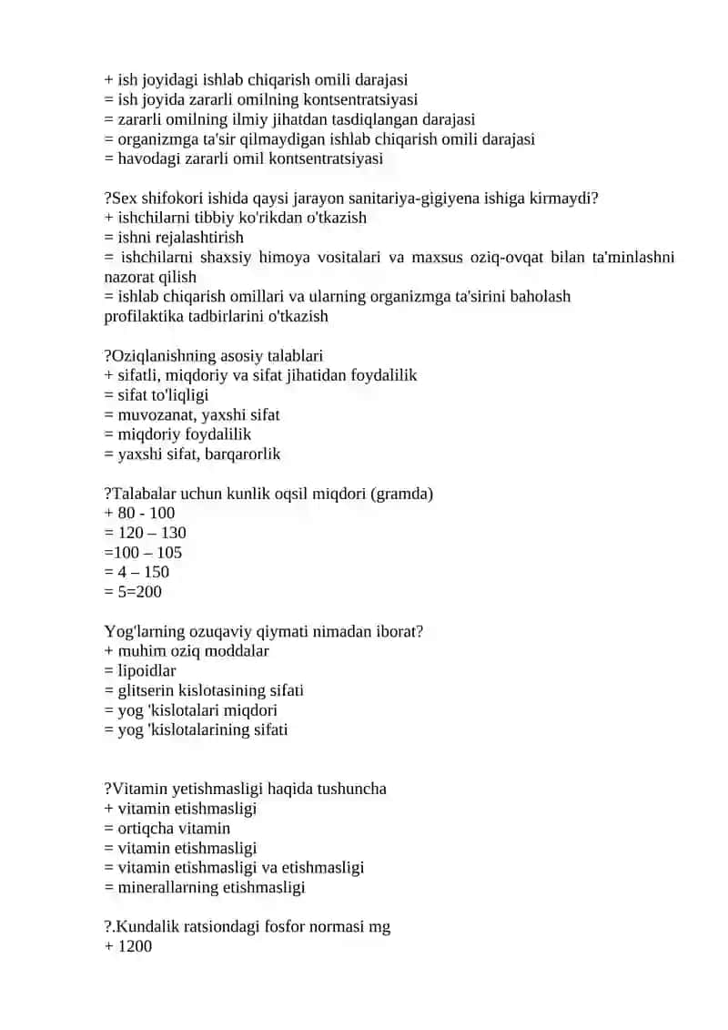 Asosiy quvvat funktsiyalari 4