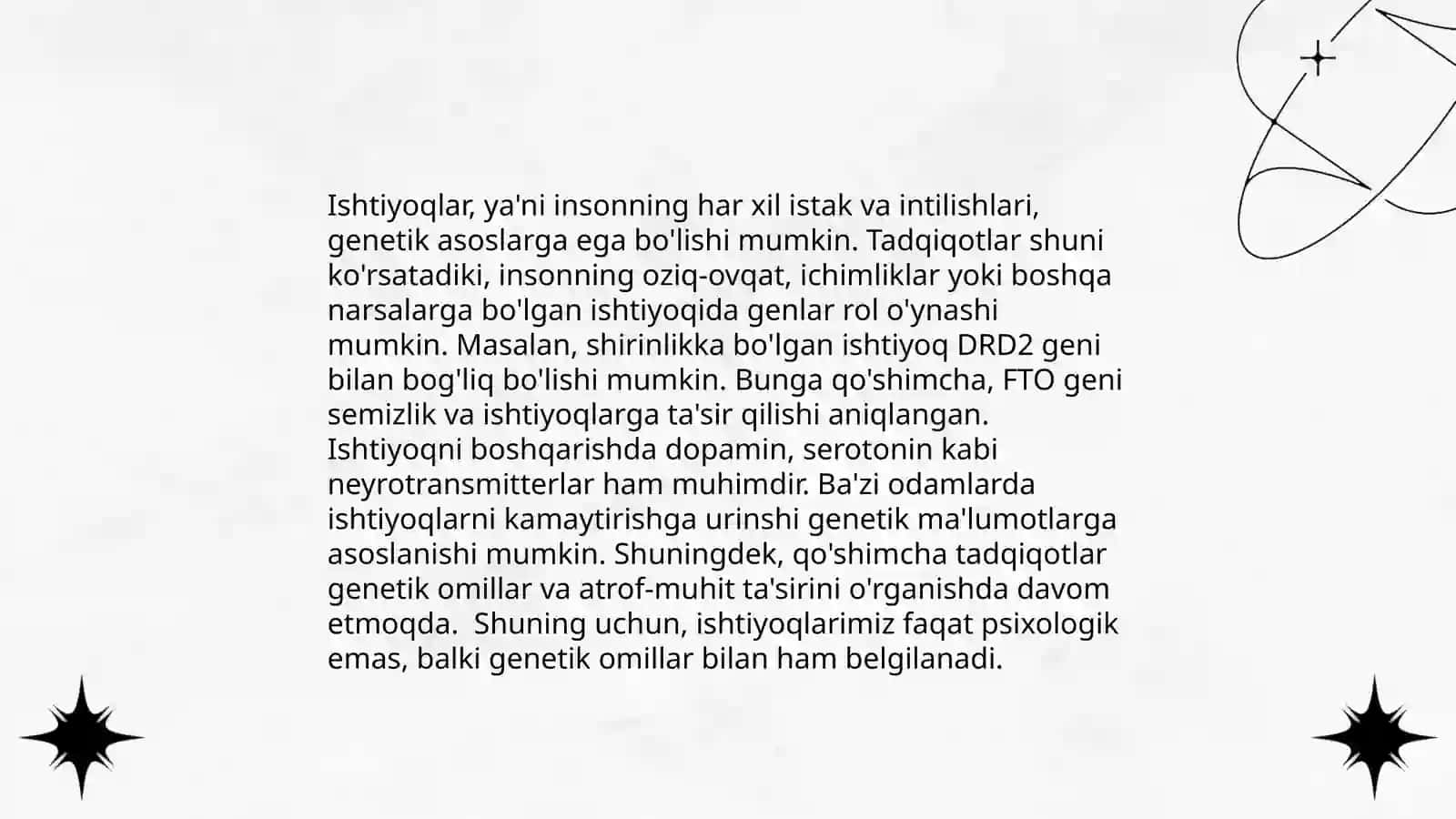 PSIXOGENETIK TADQIQOTLAR 4