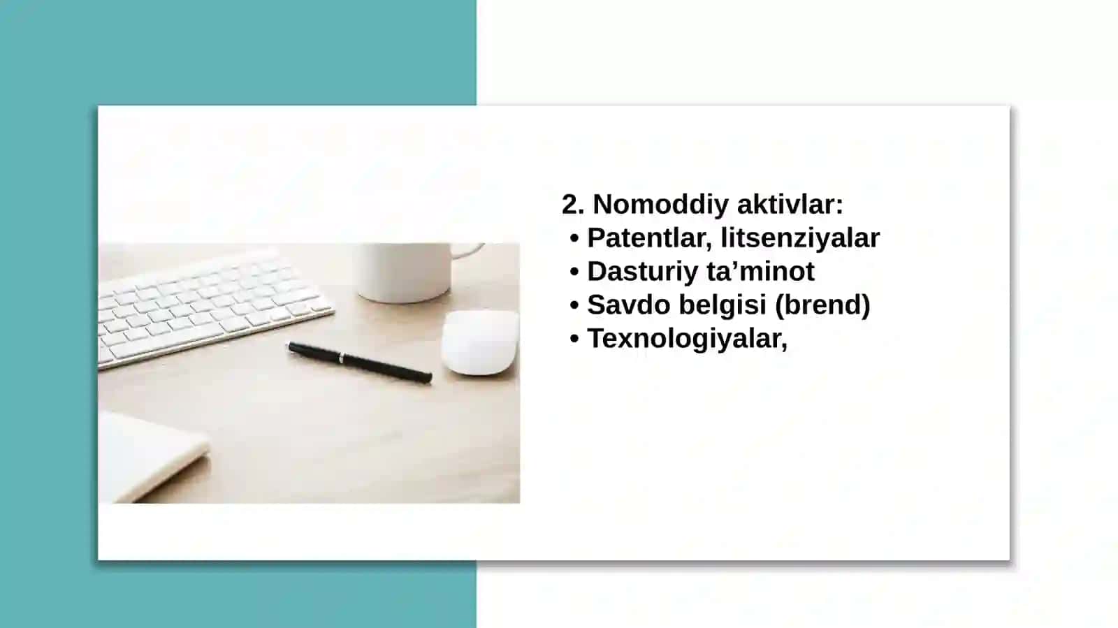 Korxonaning asosiy kapitali 4