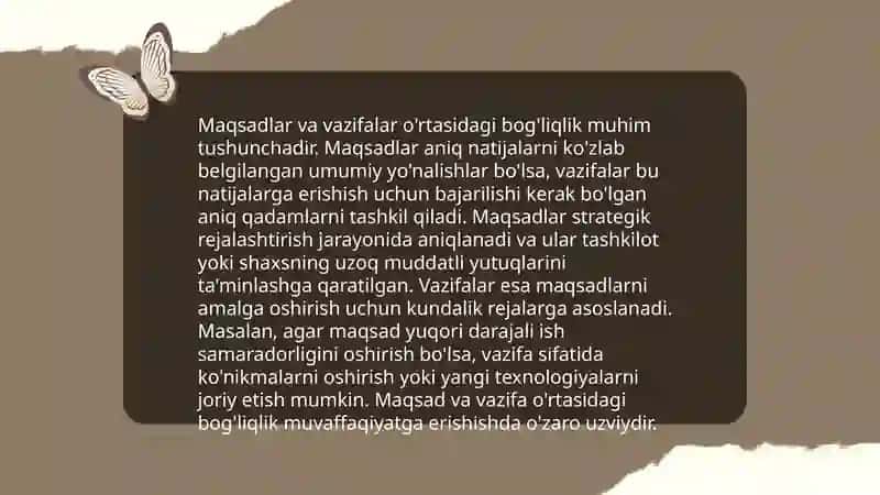 Tadqiqot maqsadini belgilash 4