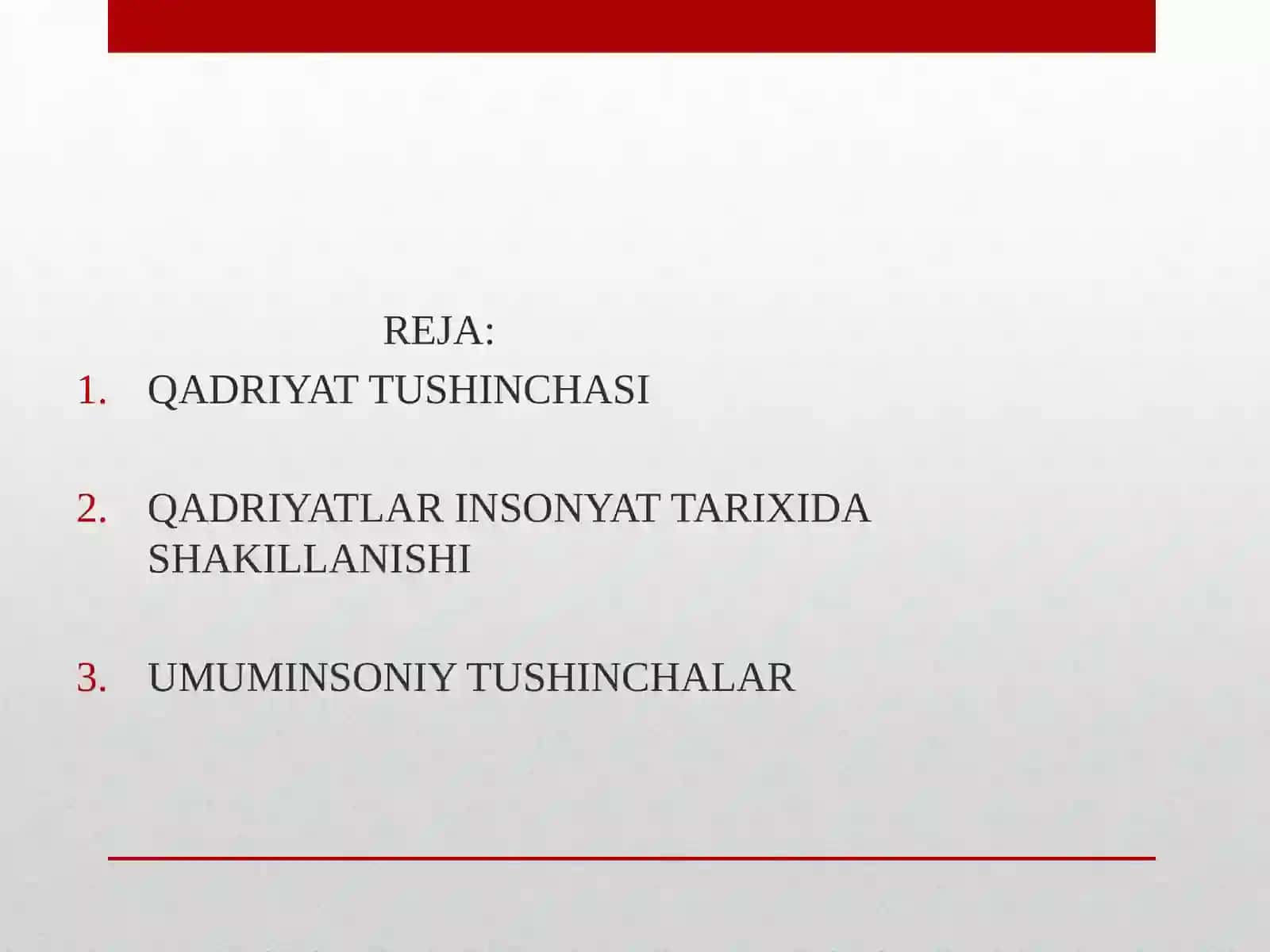 MA'NAVIYAT ASOSLARI VA DINSHUNOSLIK 4