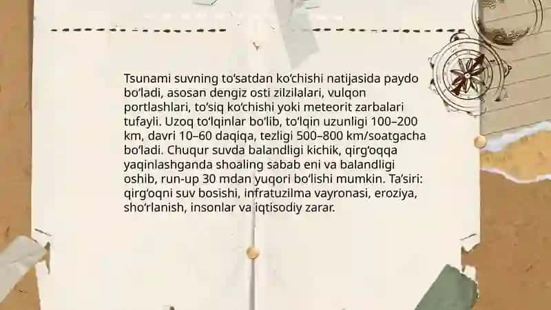 Geologik halokatlar va avariyalar 4
