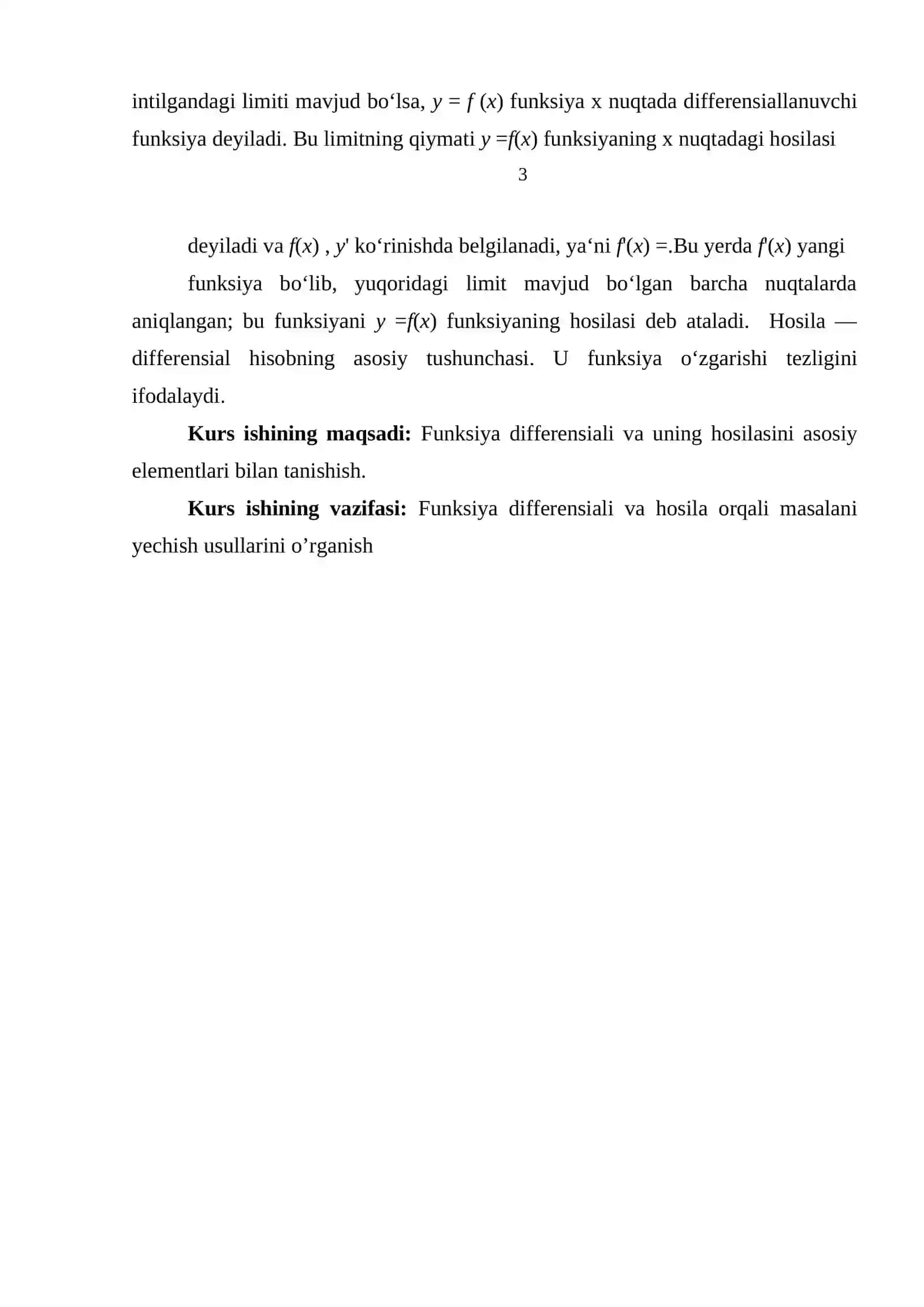 Matematik analiz 4