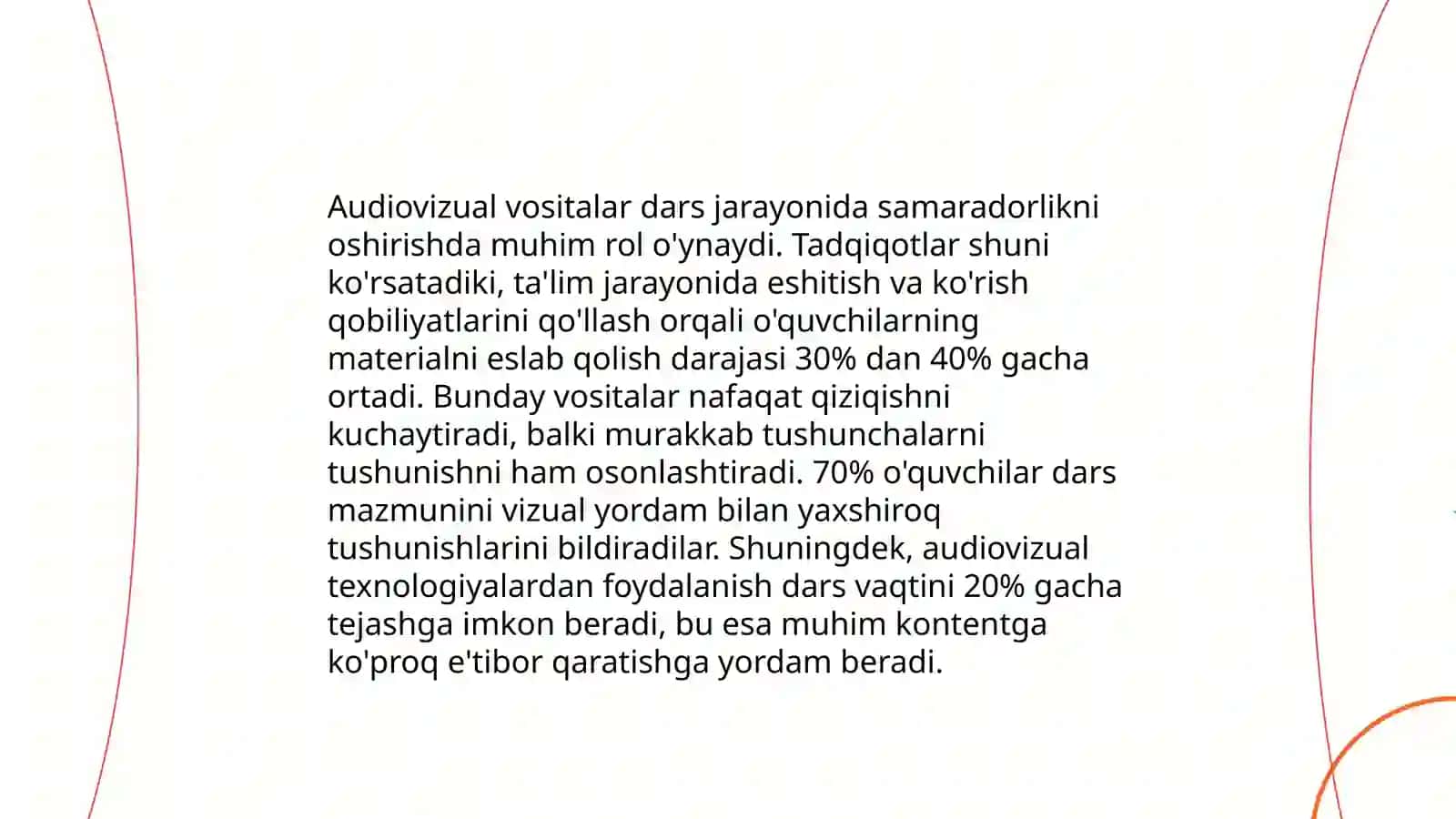 Audiovizual va texnik vositalardan foydalanish 4