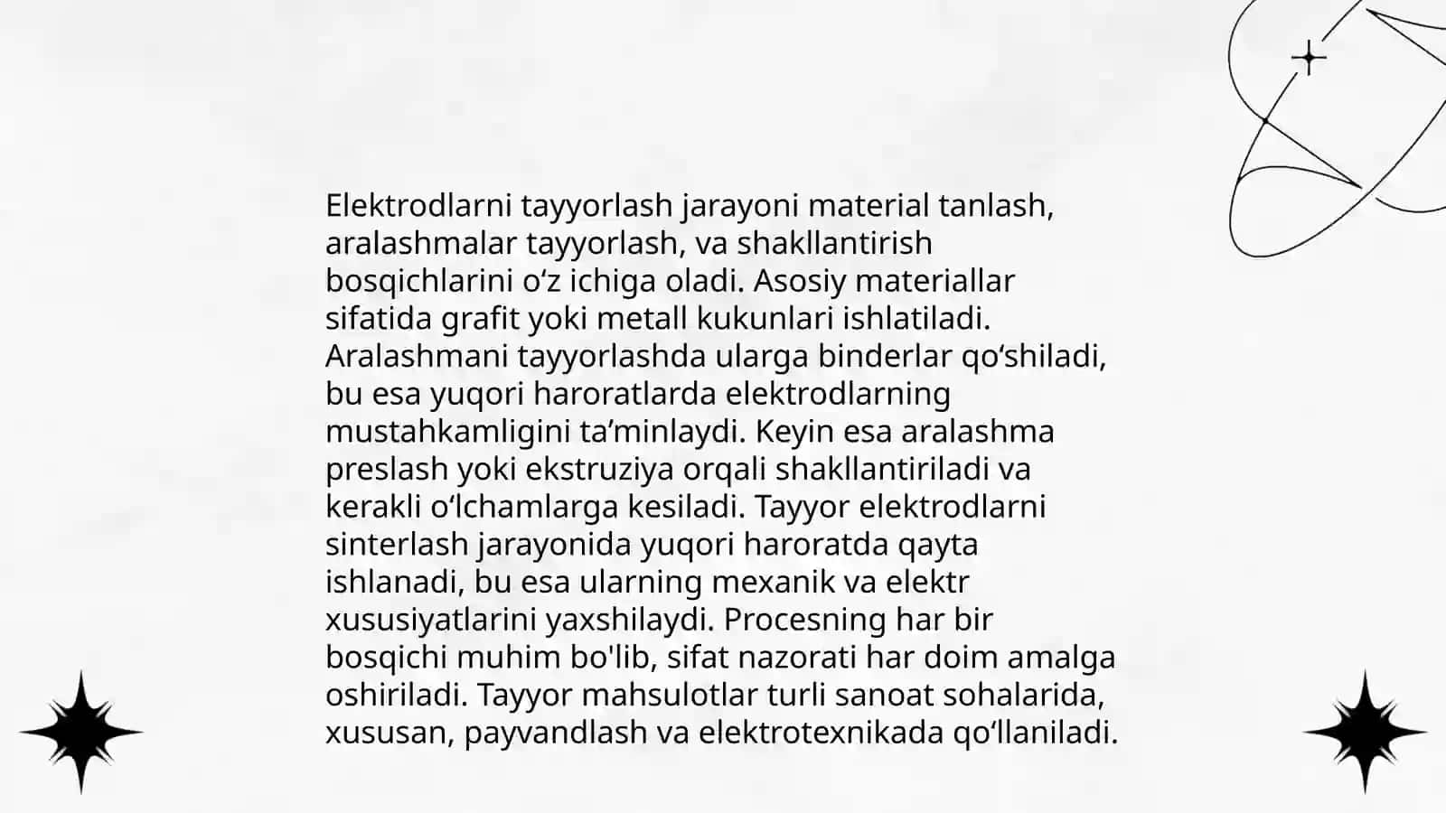 Elektrodlarni tòĝri ulash 4
