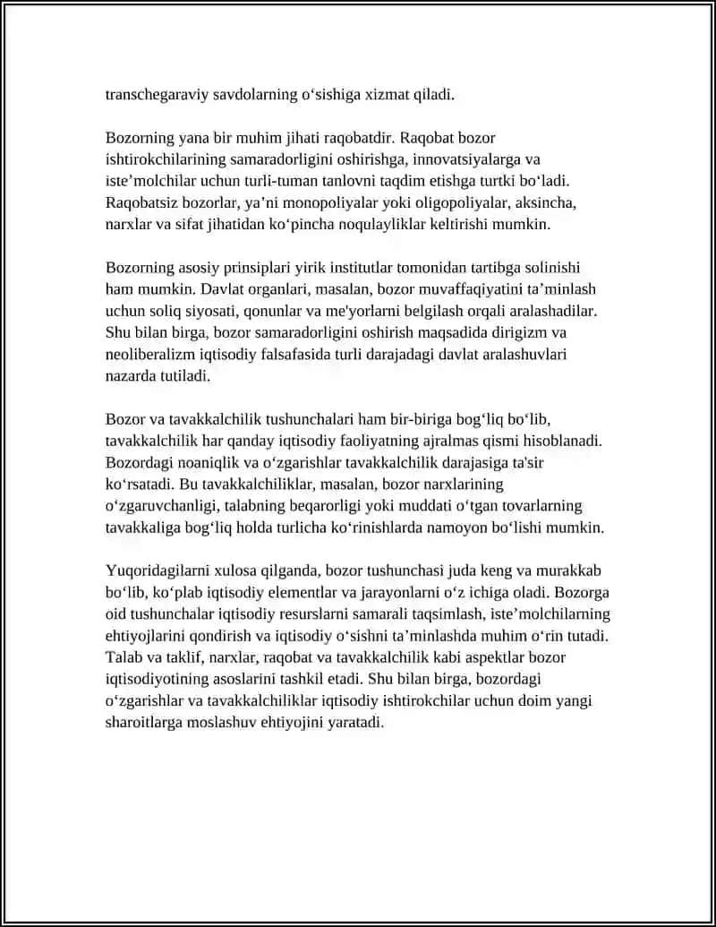 BOZOR VA TAVAKKALCHILIK 4