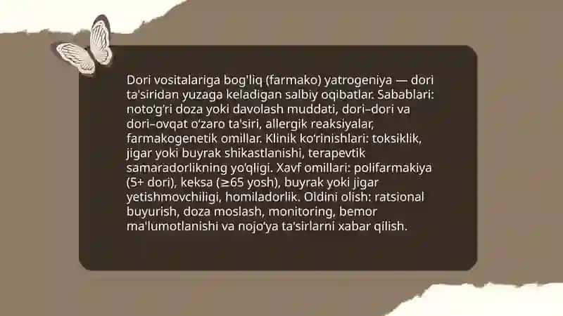 Yatrogeniya turlari. evtonaziya 4
