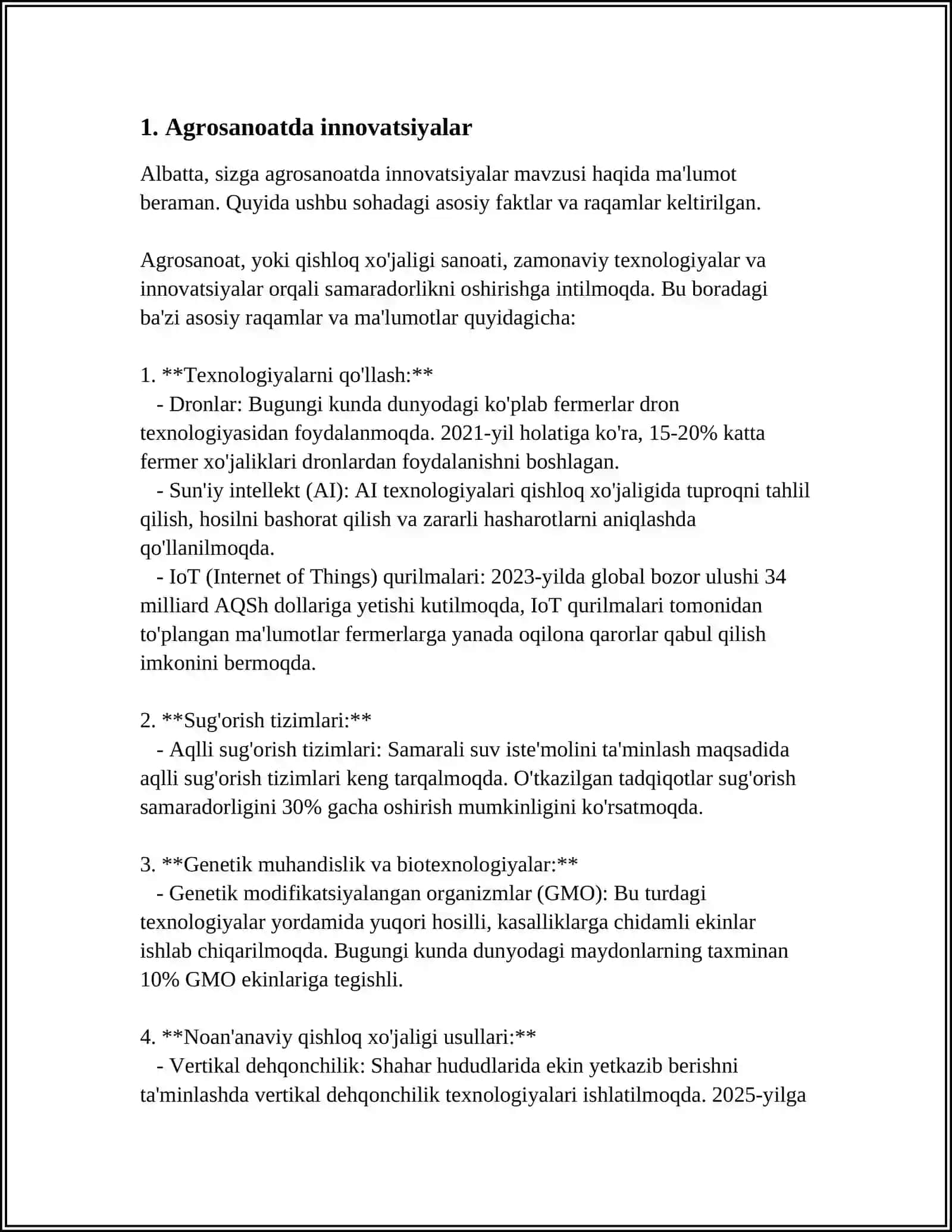 Agrosanoatda innovatsiyalar 4