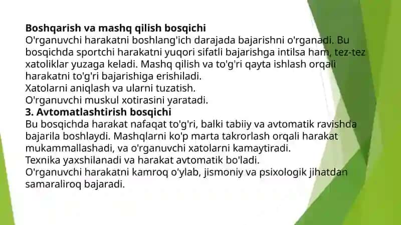 Milliy va harakatli o’yinlarni o’rgatish metodikasi 4