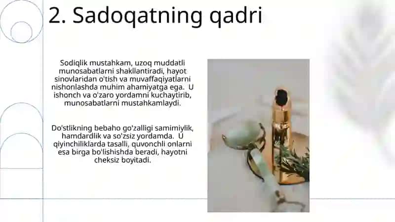 Do'stlik inson axloqining bebaxo go'zalligi 4