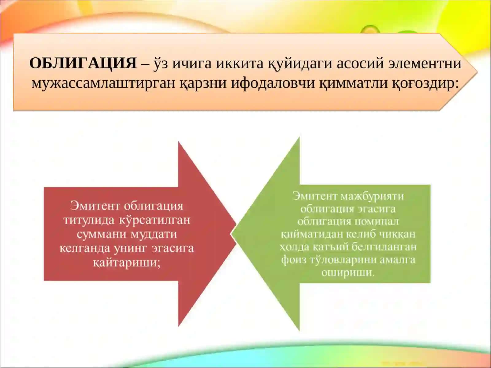ОБЛИГАЦИЯЛАР БОЗОРИ 4