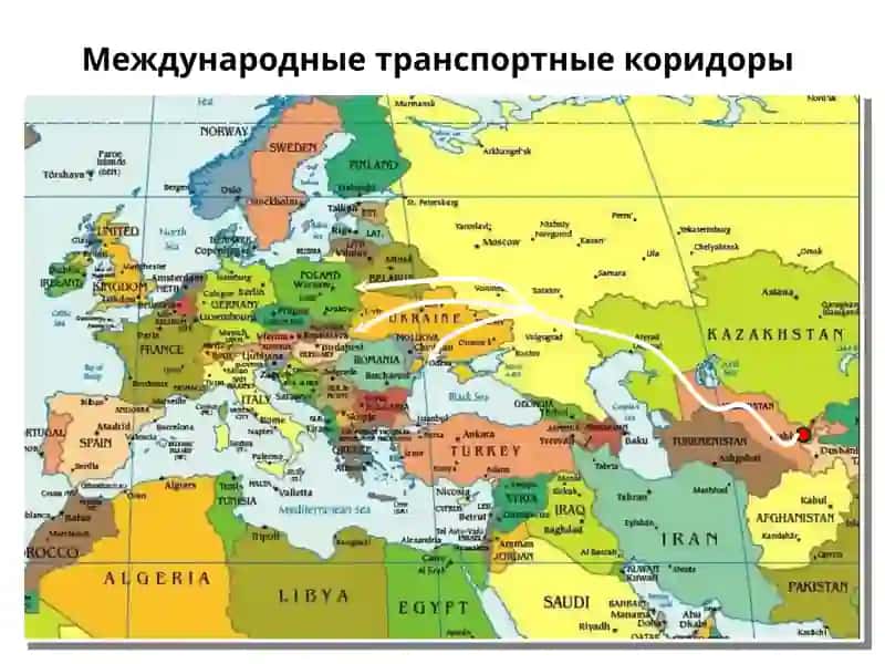 Международные транспортные коридоры 4