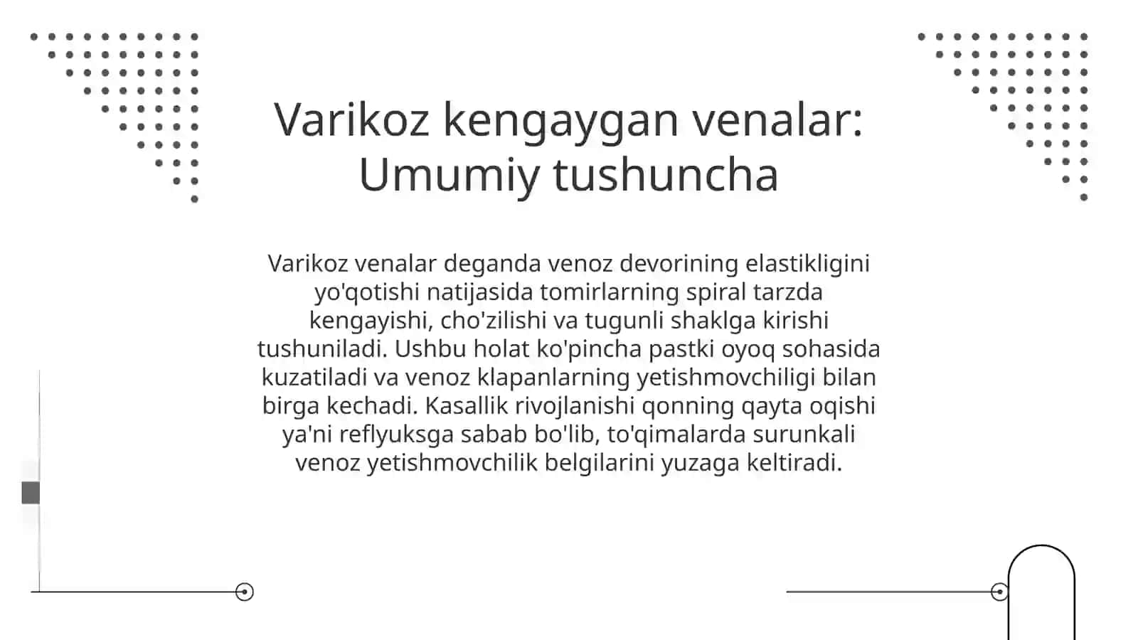 Vena va limfa tomirlari patologiyasi 4