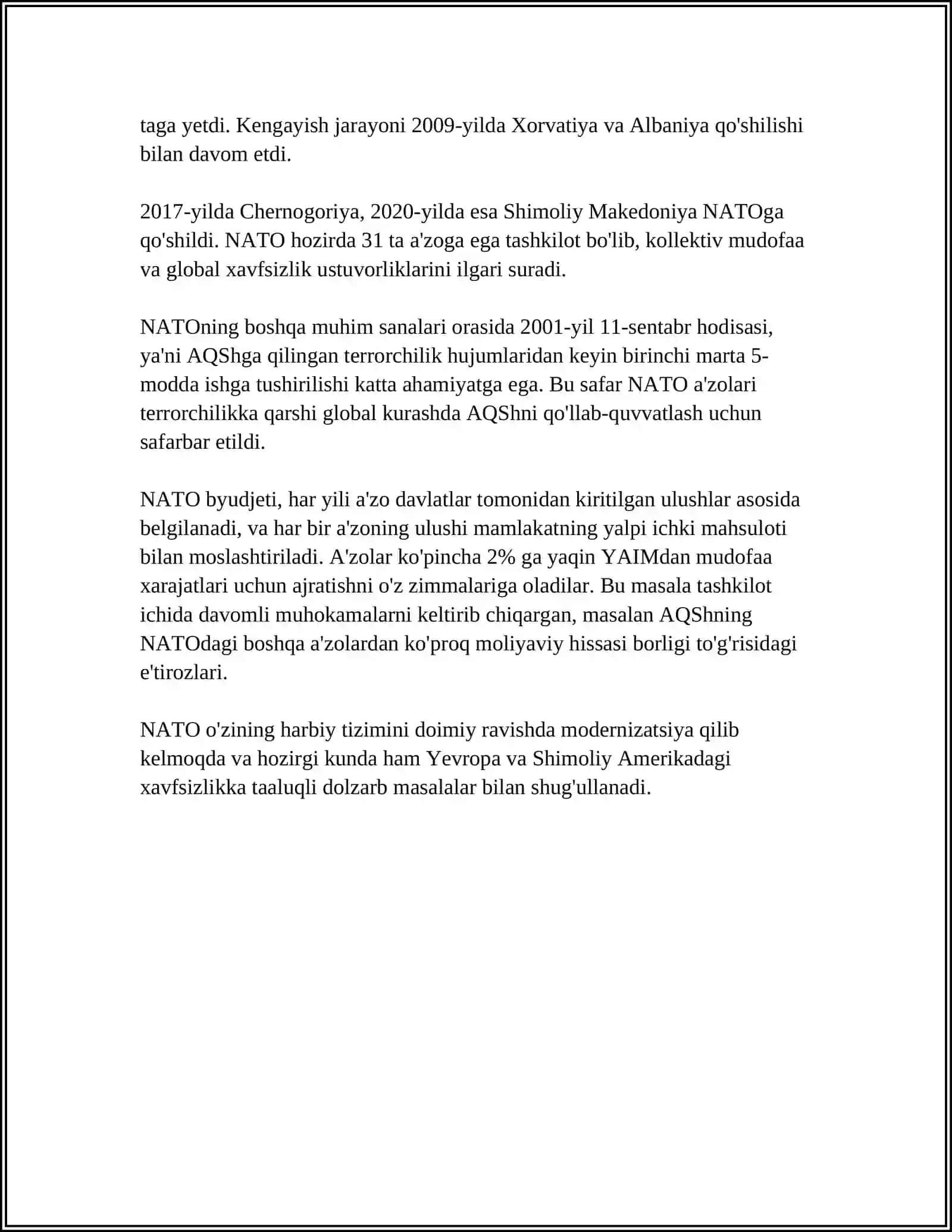NATO HAQIDA 4