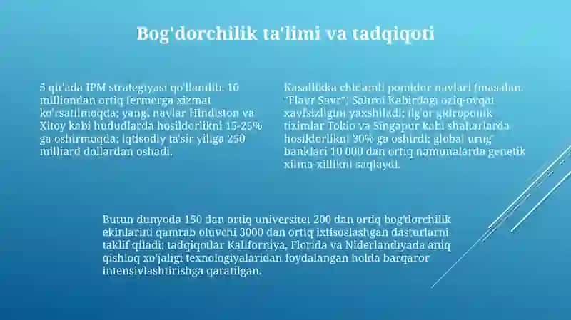 Zamonaviy bog'dorchilik texnologiyalari 4