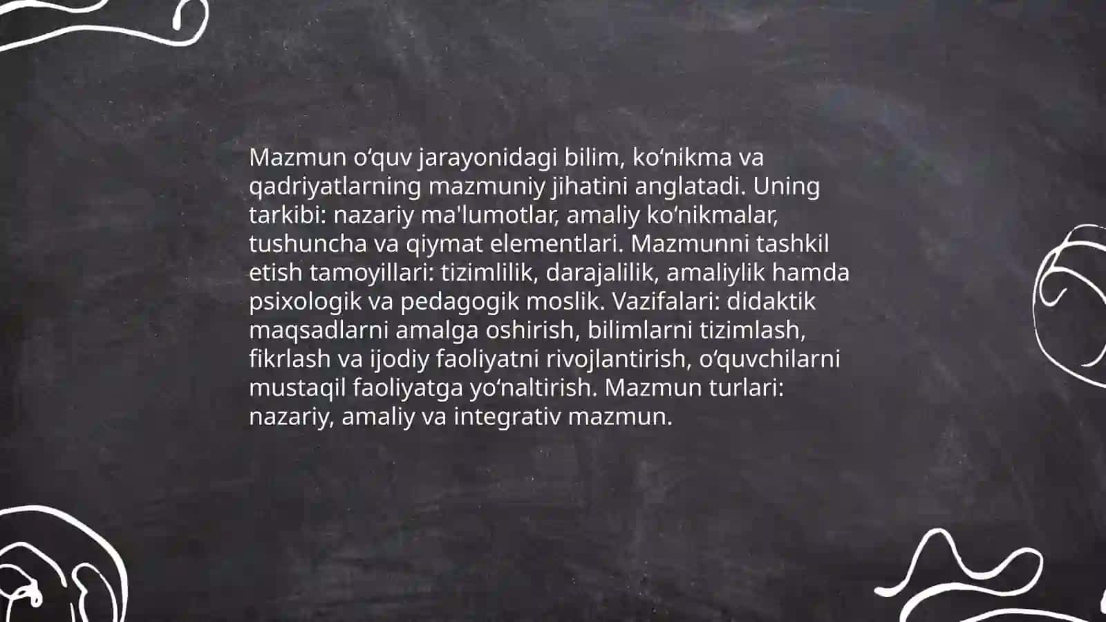 Didaktikaning asosiy kategoriyalari 4