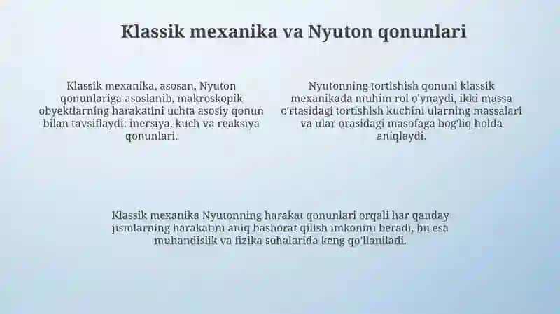 Mexanikafanitarixidanmalumot 4