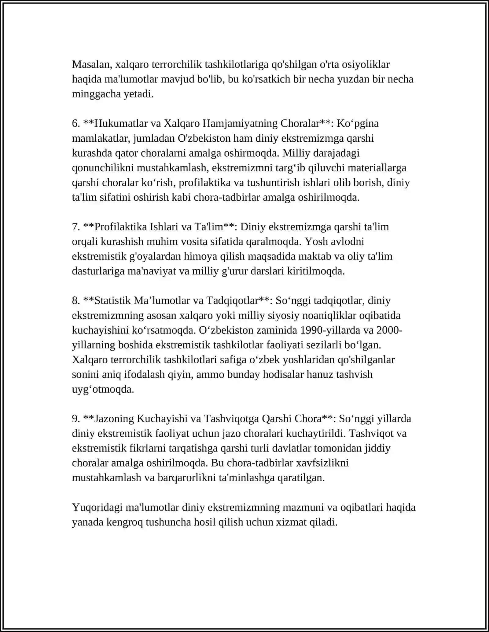 DINIY FANATIZMNING MOHIYATI 4