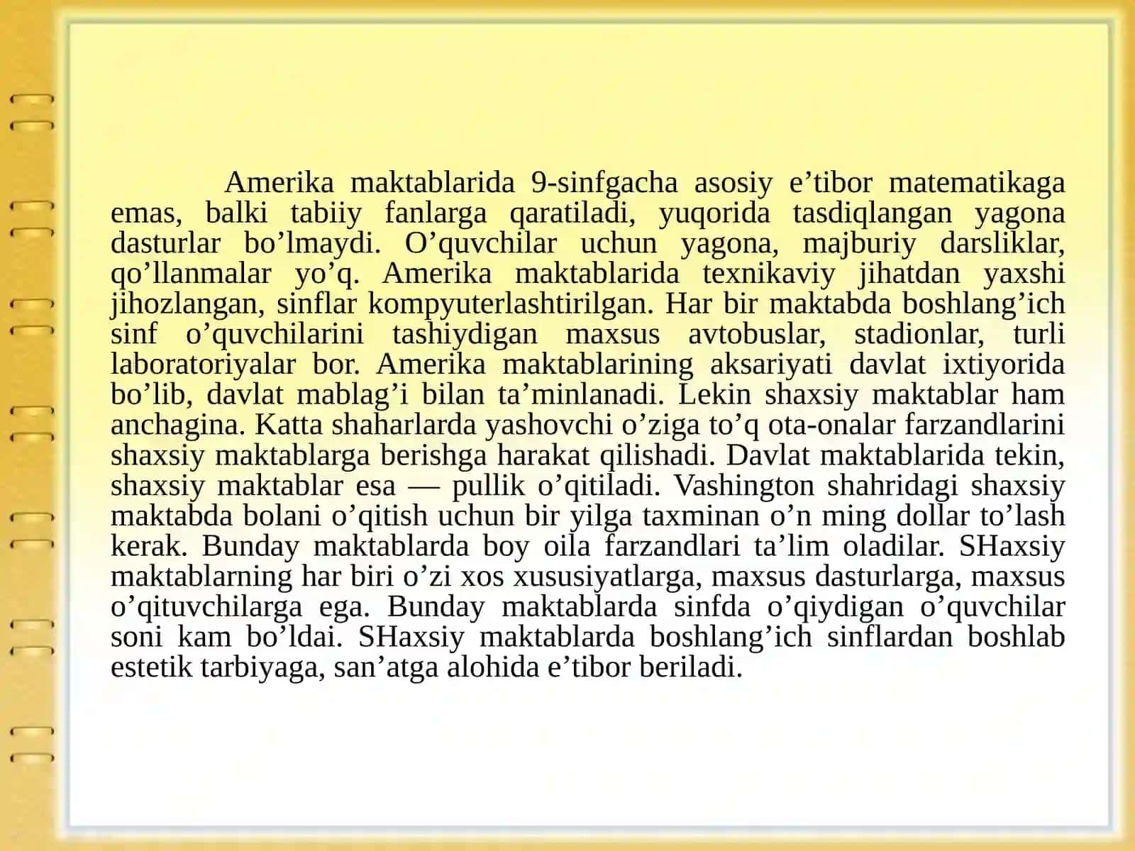 RIVOJLANGAN XORIJIY DAVLATLARDA TA’LIM TIZIMI 4