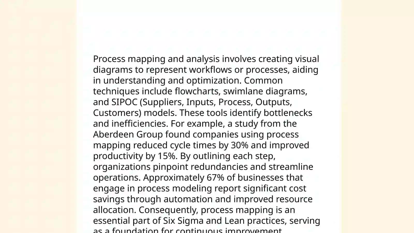 Process and product 4