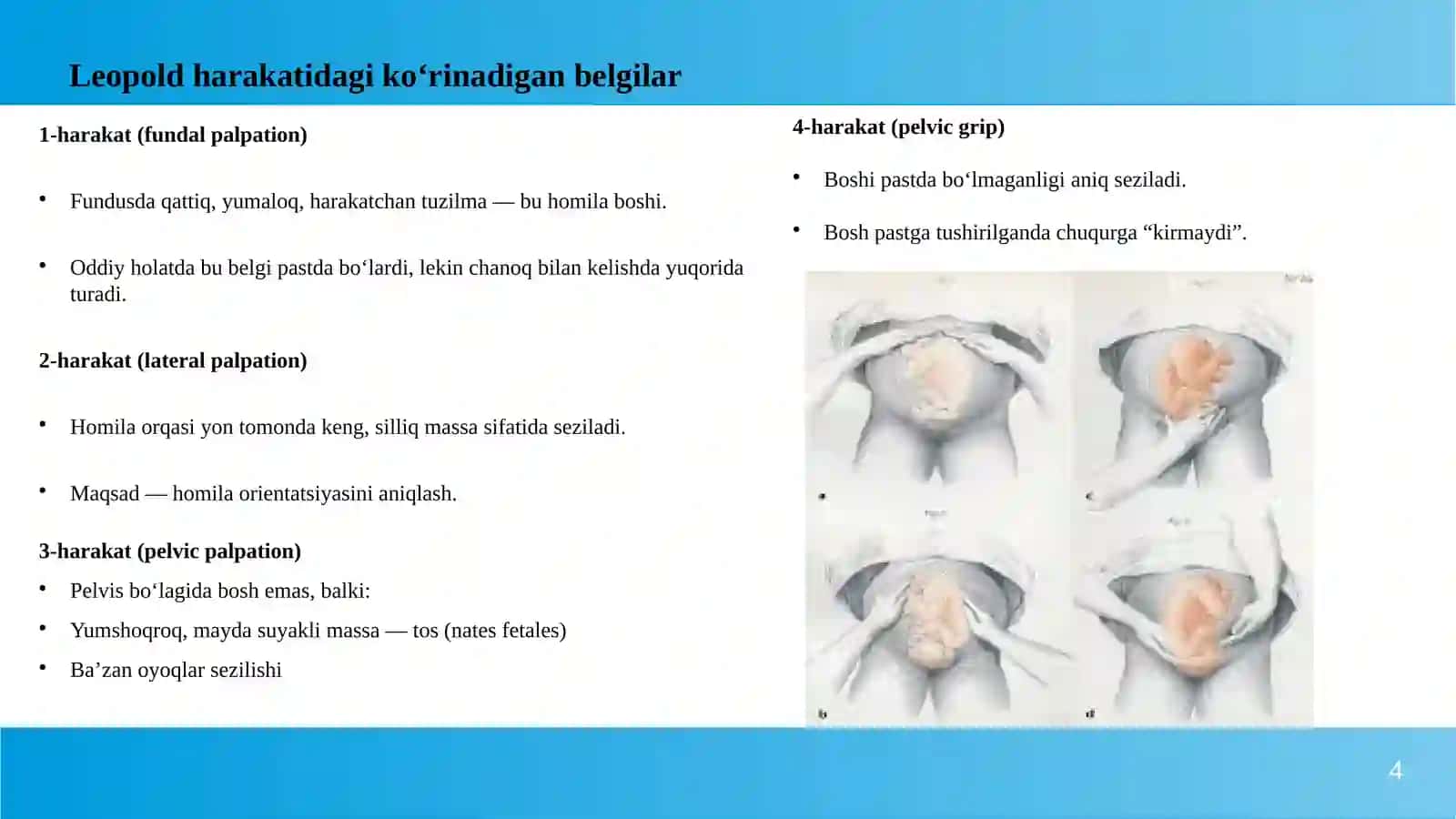 Homila chanogi bilan kelishi 4