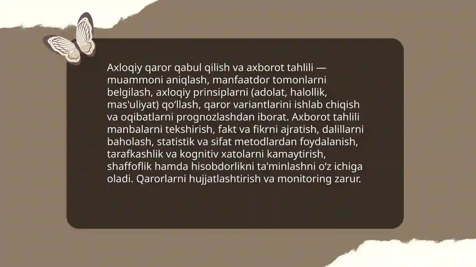 Axloqiy dilemmalar 4