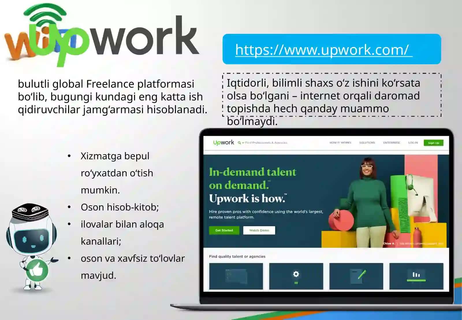 Web-freelance saytlari bilan tanishish 4