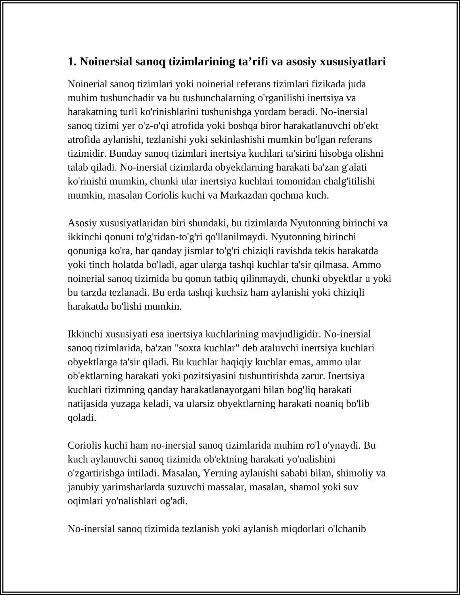 NOINERSIAL SANOQ TIZIMLARIDAGI INERSIYA KUCHLARI 4
