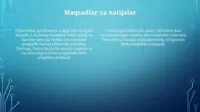 7-sinflar uchun dars loyihasi tayyorlash 4