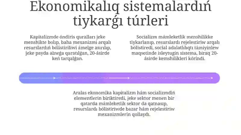 EKANOMIKALIQ SITEMALAR HAM MENSHIKLIK 4