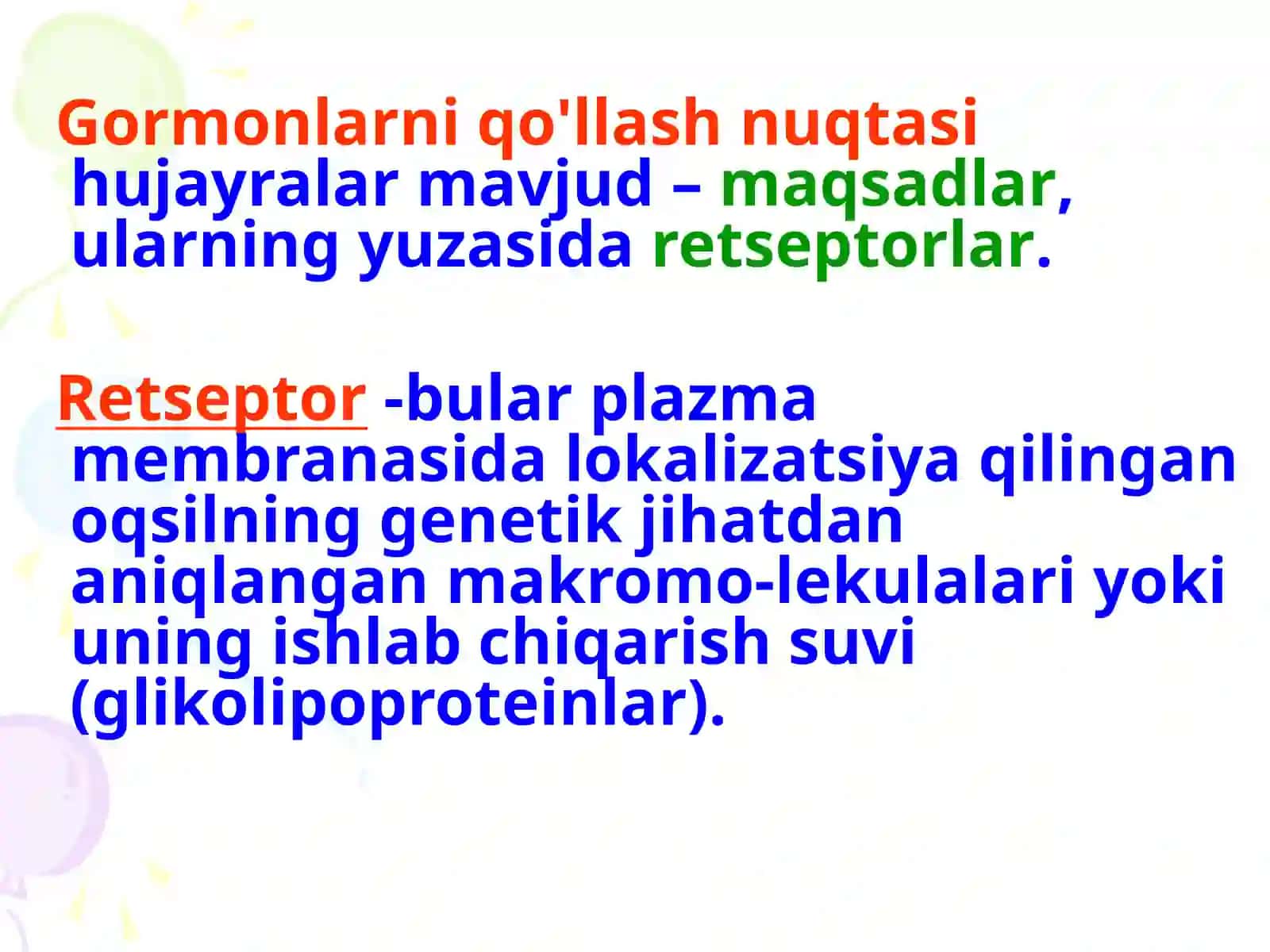 Gormonlar tasnifi 4