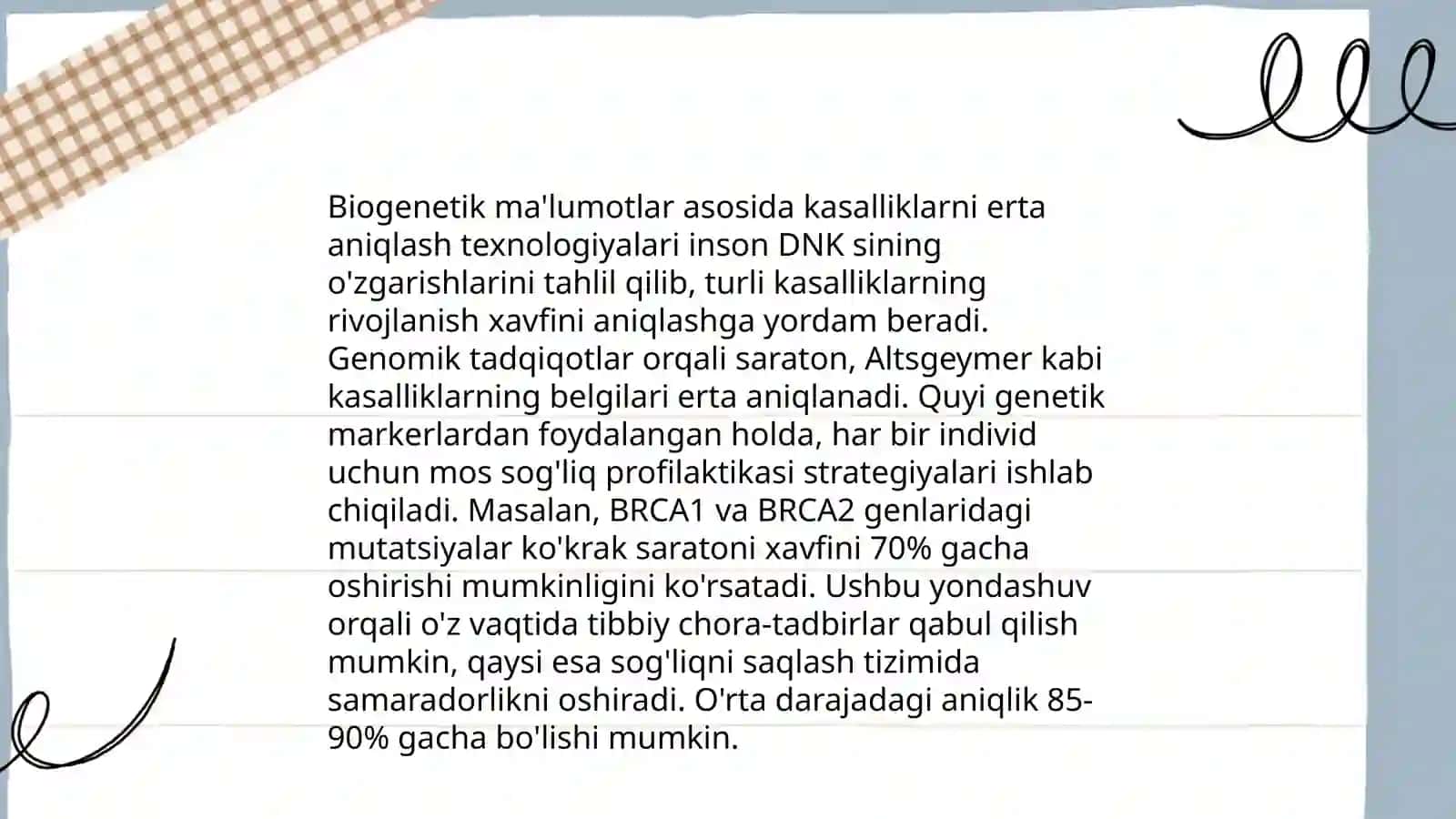 Biogenetika va deonogiya asoslari 4