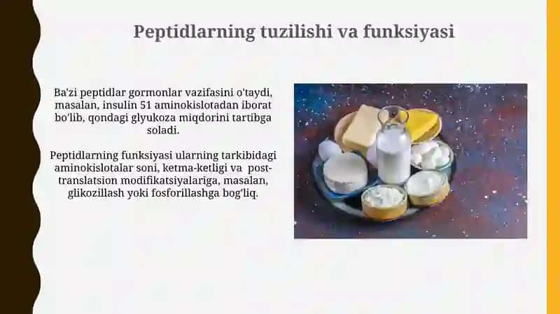 Oqsil tabiatli peptid Va gormonlar 4